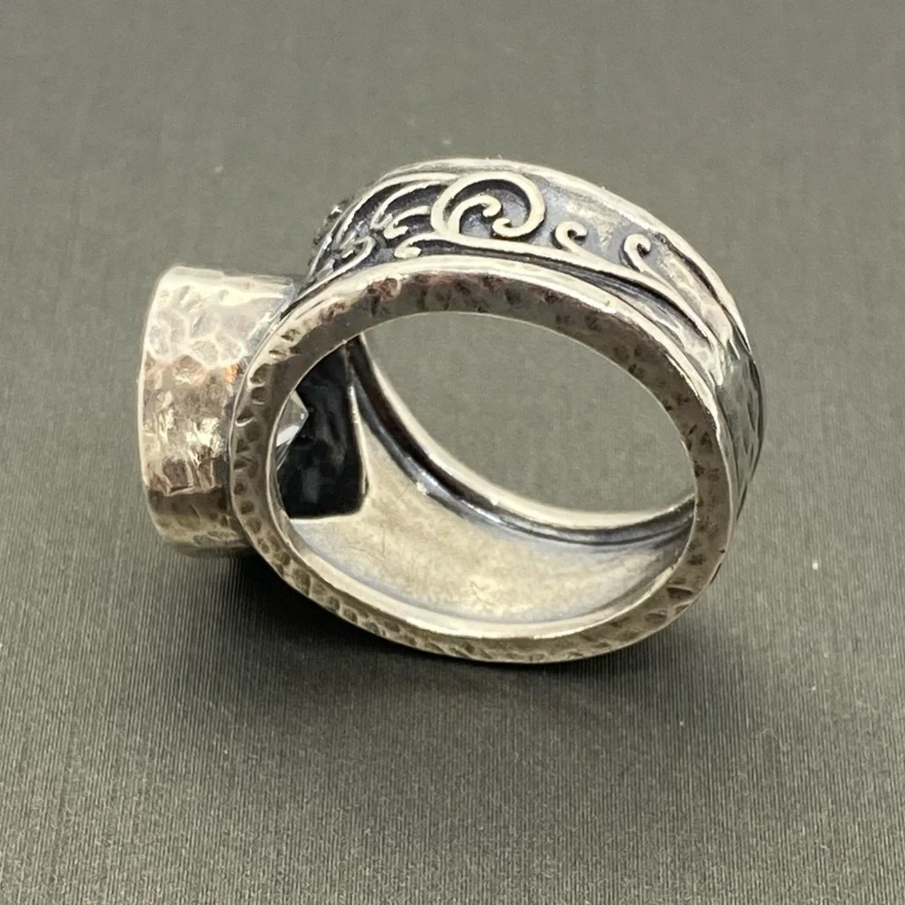 *TOP SELLER* Grace & Heart Ionia Ring Size 10 .925 Sterling Silver/CZ RETIRED